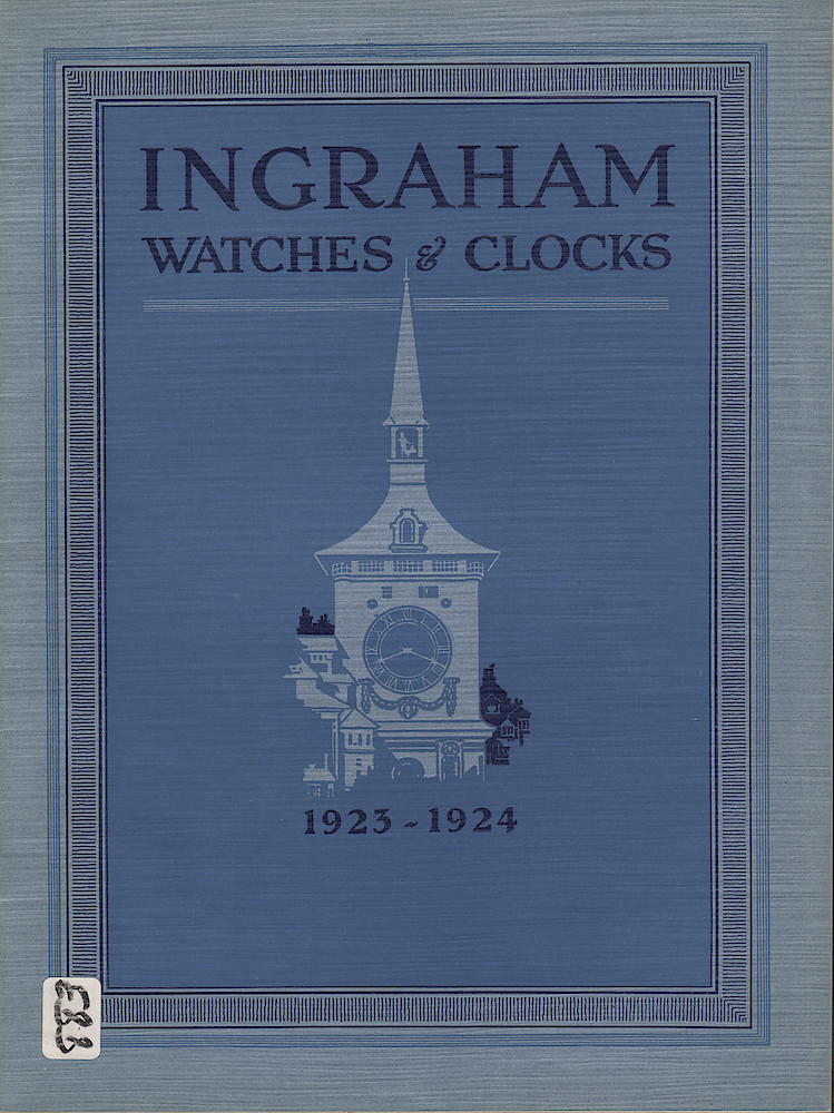 Ingraham Watches and Clocks 1923 - 1924 > Front Cover