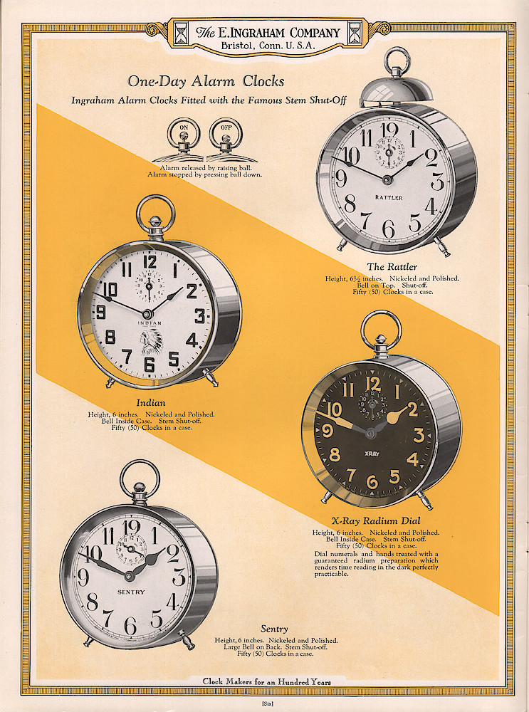 Ingraham Watches and Clocks, 1925 - 1926 > 6