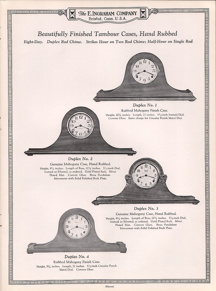 Ingraham Watches and Clocks, 1925 - 1926 > 11
