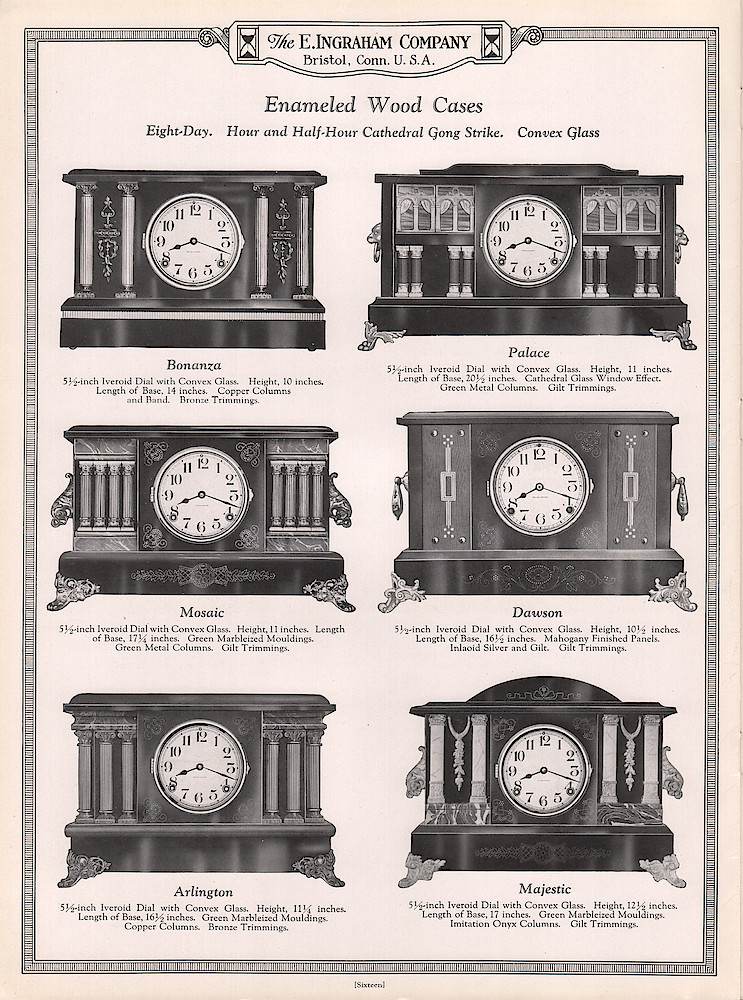 Ingraham Watches and Clocks, 1925 - 1926 > 16