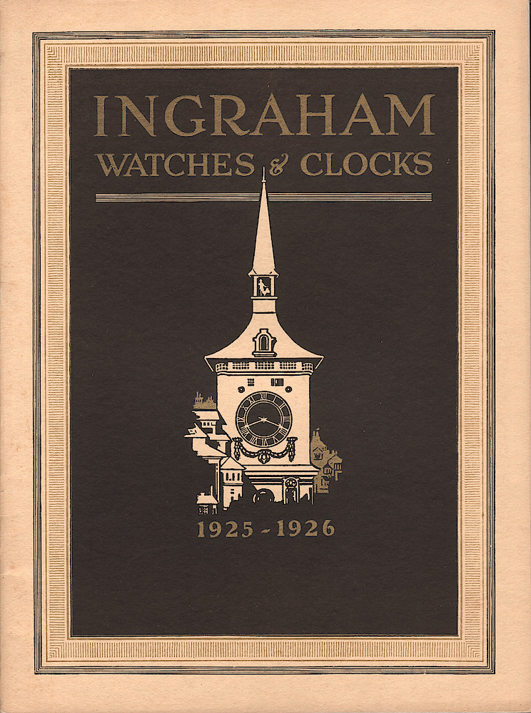 Ingraham Watches and Clocks, 1925 - 1926 > Front Cover