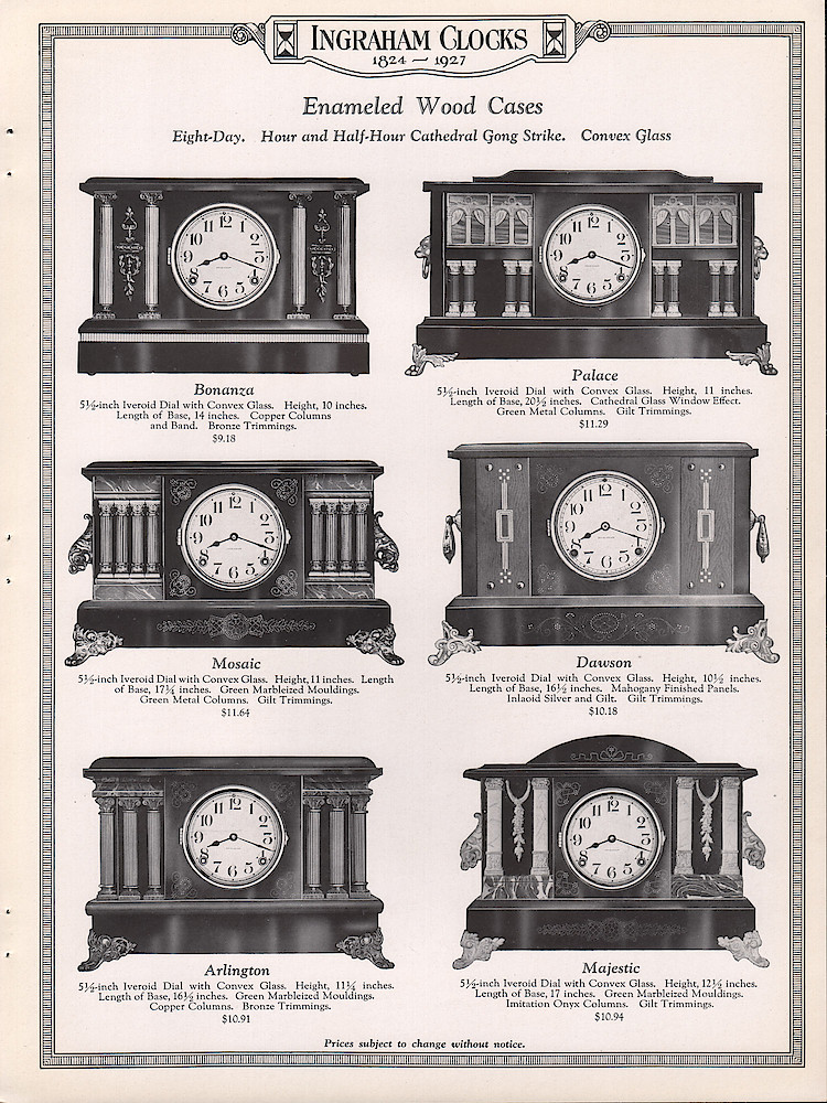 Ingraham Watches and Clocks, 1926 - 1927 > 15