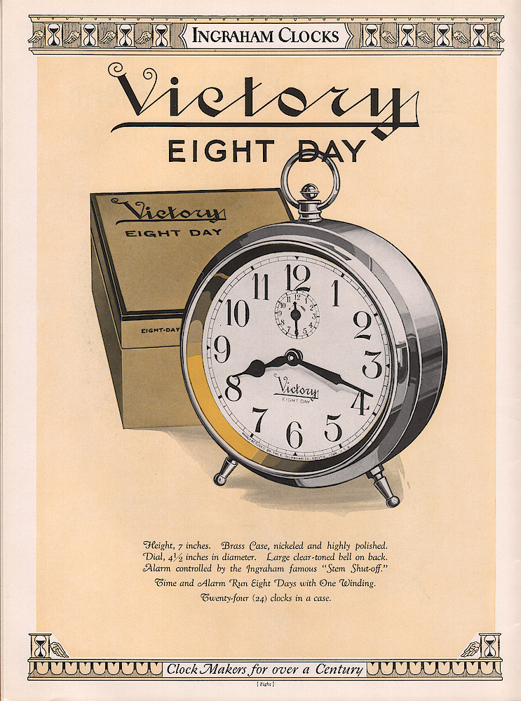 Ingraham Watches and Clocks, 1927 - 1928 > 8