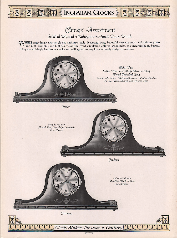 Ingraham Watches and Clocks, 1927 - 1928 > 12