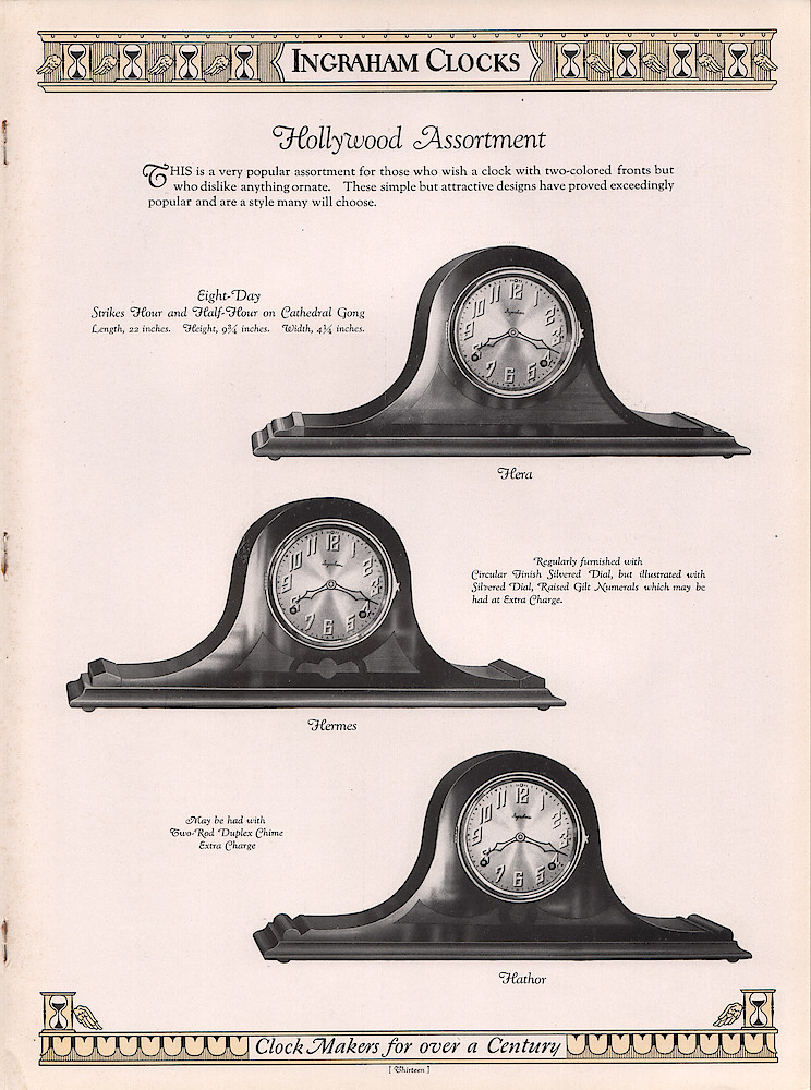 Ingraham Watches and Clocks, 1927 - 1928 > 13