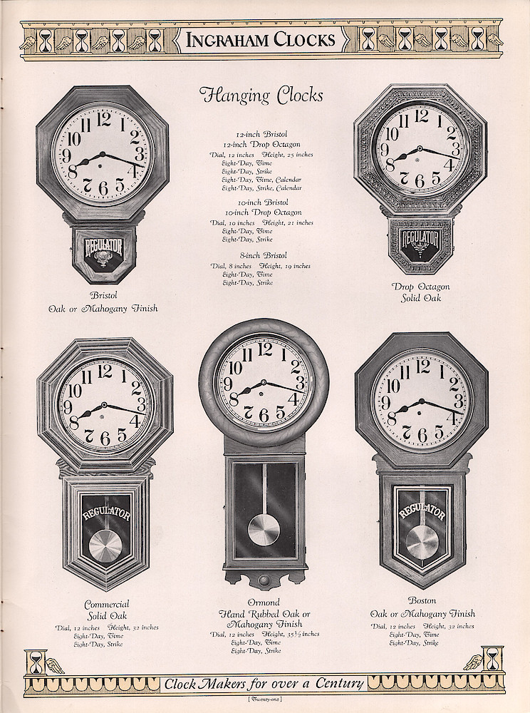 Ingraham Watches and Clocks, 1927 - 1928 > 21