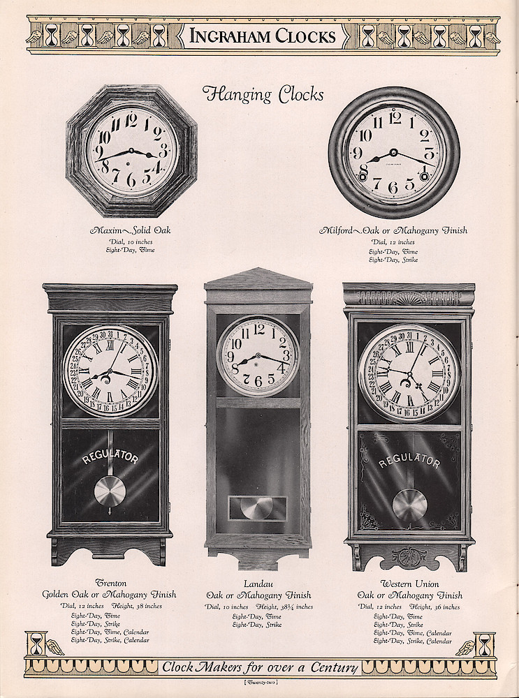 Ingraham Watches and Clocks, 1927 - 1928 > 22