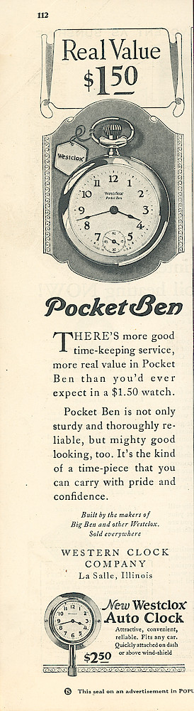 1927c-p112-pocket-ben. Circa 1927 p. 112