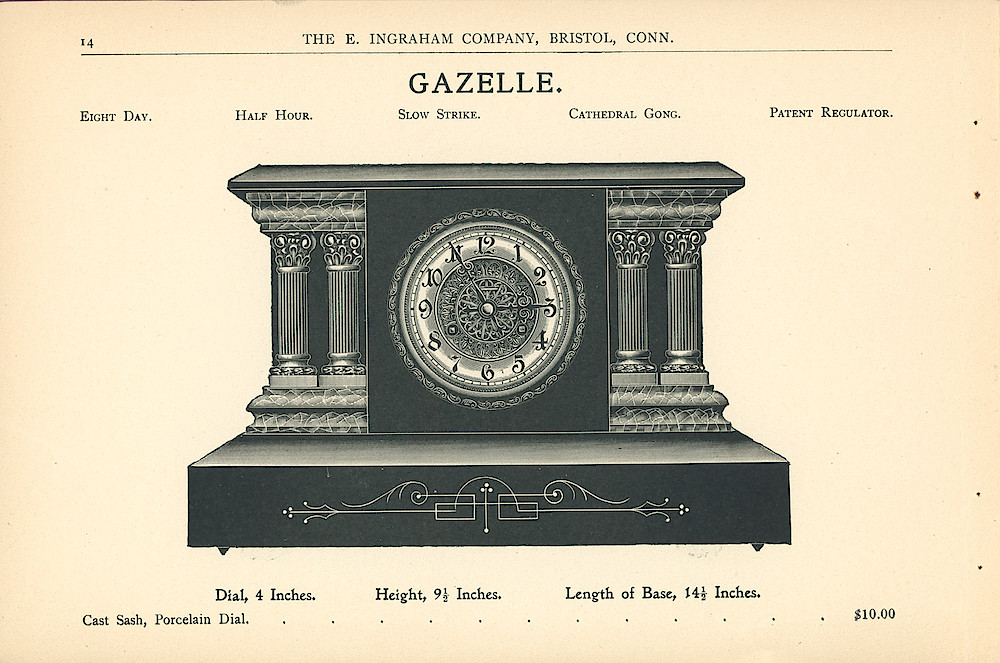 Ingraham Clocks 1899 - 1900 > 14