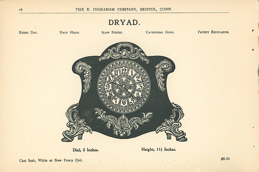 Ingraham Clocks 1899 - 1900 > 16