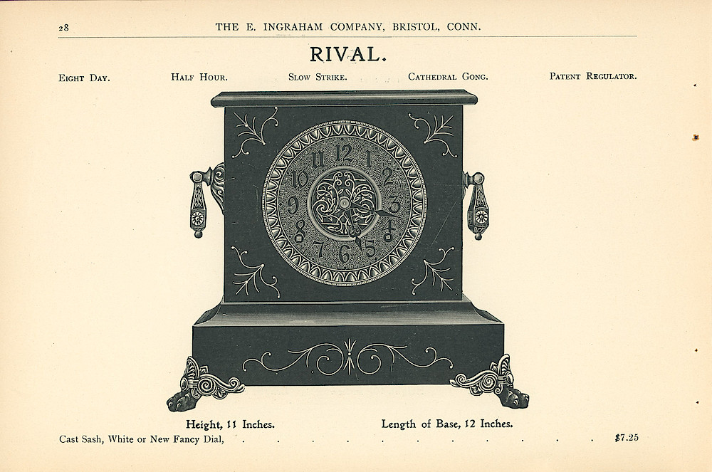 Ingraham Clocks 1899 - 1900 > 28