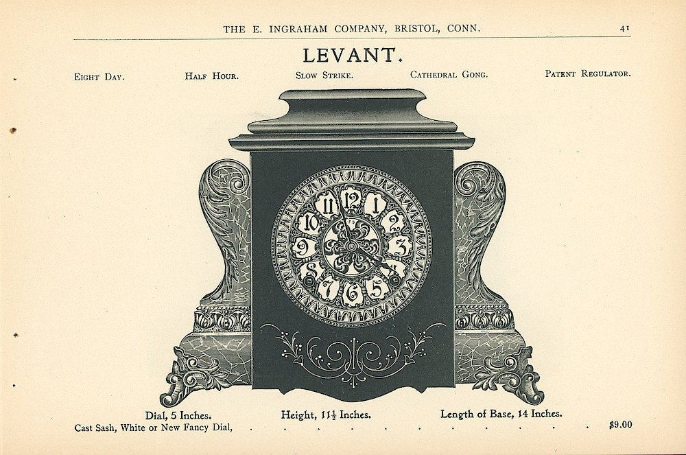 Ingraham Clocks 1899 - 1900 > 41