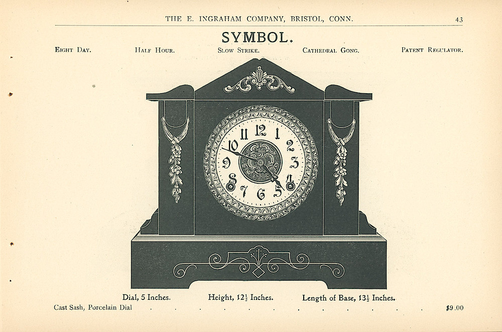 Ingraham Clocks 1899 - 1900 > 43