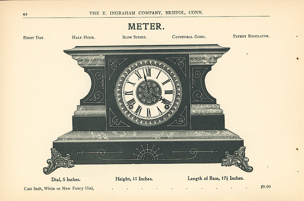 Ingraham Clocks 1899 - 1900 > 44