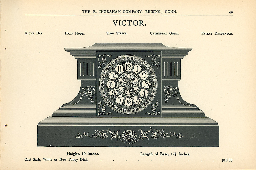 Ingraham Clocks 1899 - 1900 > 49