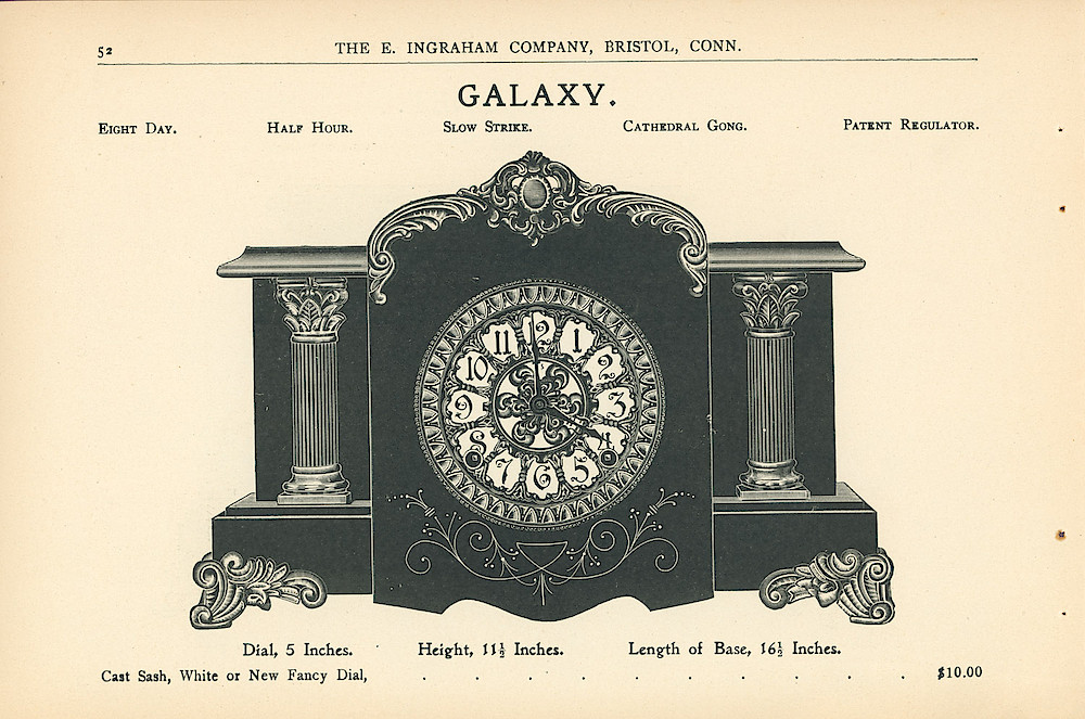 Ingraham Clocks 1899 - 1900 > 52