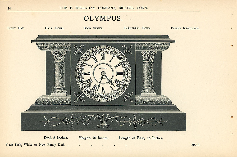 Ingraham Clocks 1899 - 1900 > 54