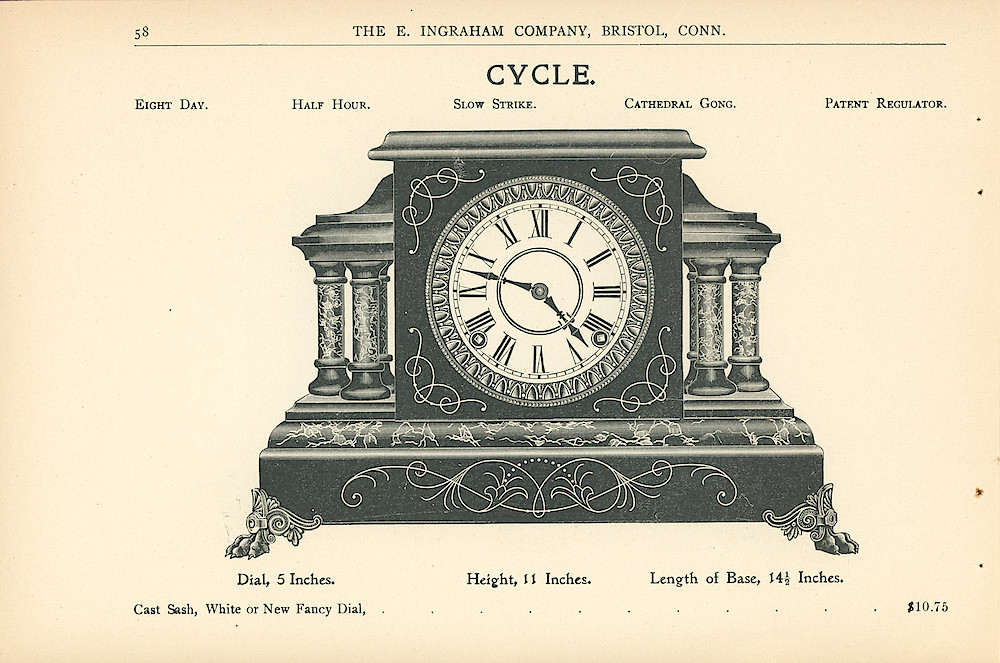 Ingraham Clocks 1899 - 1900 > 58