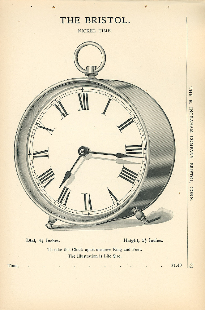 Ingraham Clocks 1899 - 1900 > 63