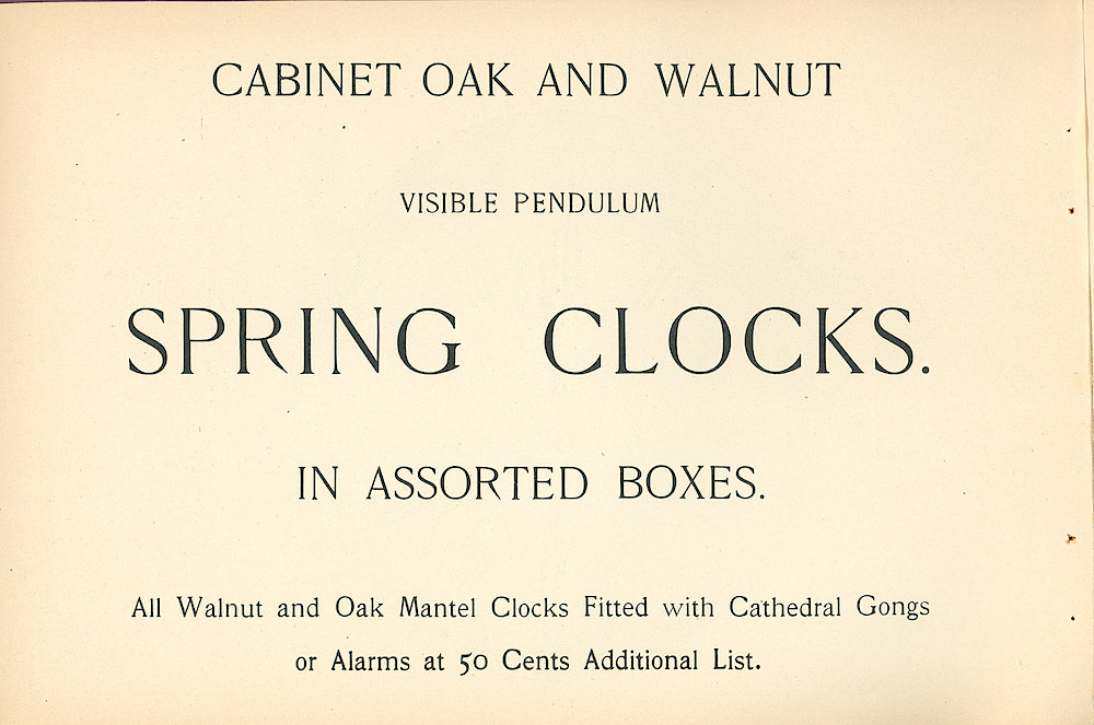 Ingraham Clocks 1899 - 1900 > 64