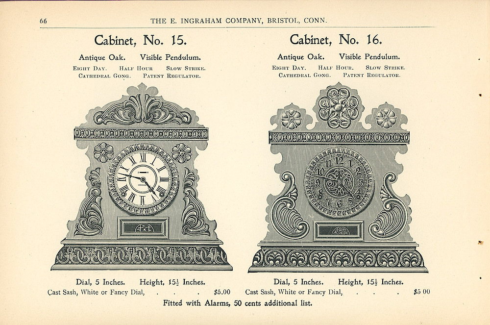 Ingraham Clocks 1899 - 1900 > 66
