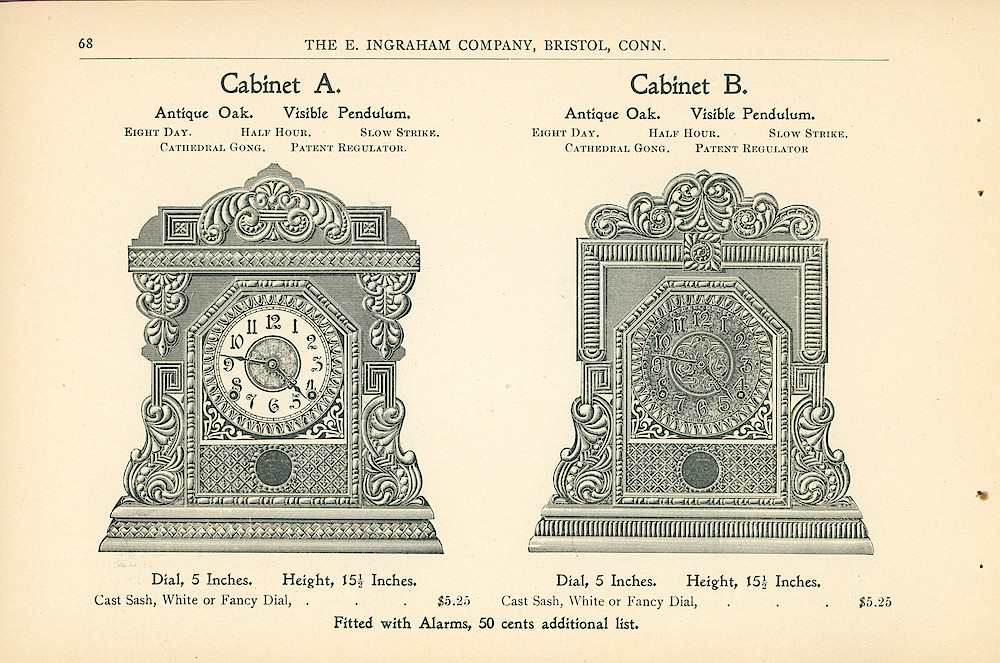 Ingraham Clocks 1899 - 1900 > 68