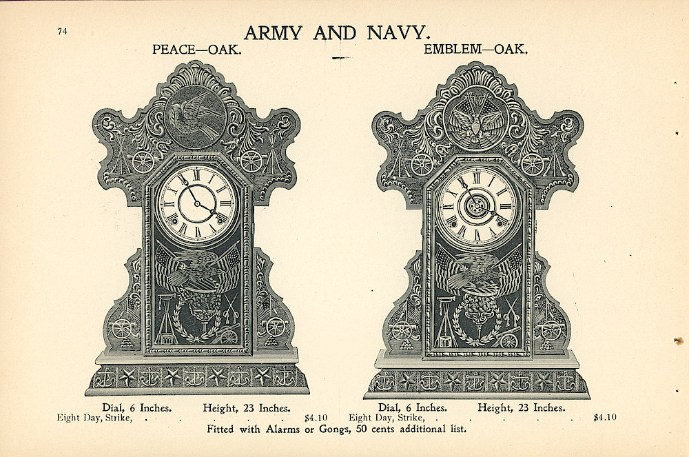 Ingraham Clocks 1899 - 1900 > 74