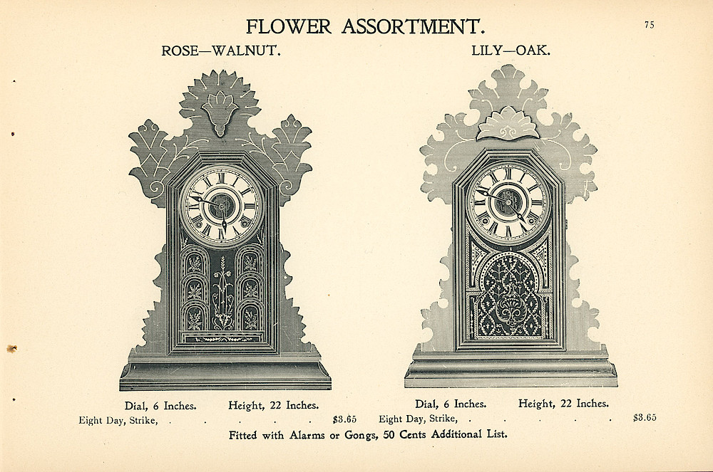 Ingraham Clocks 1899 - 1900 > 75