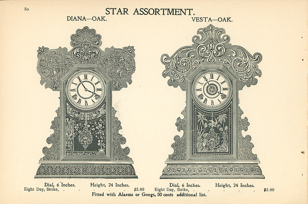 Ingraham Clocks 1899 - 1900 > 80