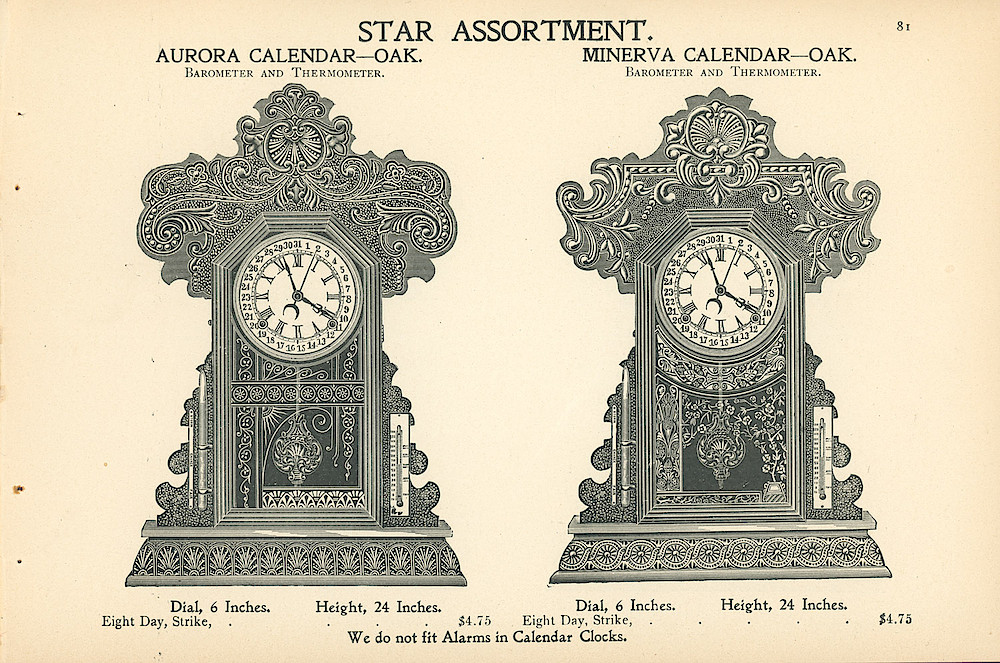 Ingraham Clocks 1899 - 1900 > 81