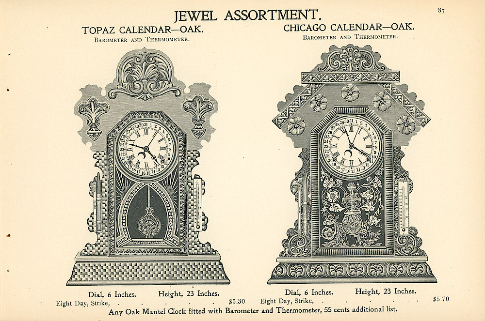 Ingraham Clocks 1899 - 1900 > 87