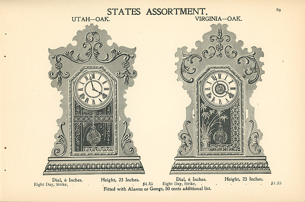 Ingraham Clocks 1899 - 1900 > 89