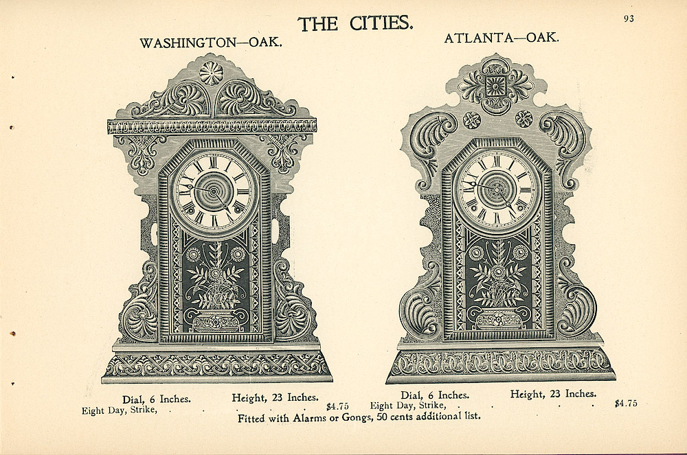 Ingraham Clocks 1899 - 1900 > 93