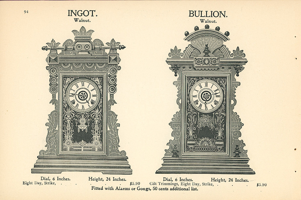 Ingraham Clocks 1899 - 1900 > 94