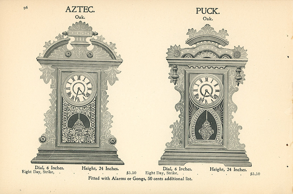 Ingraham Clocks 1899 - 1900 > 96