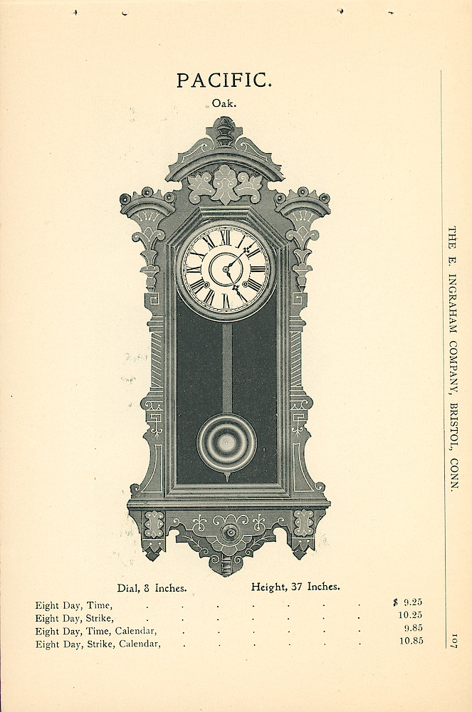 Ingraham Clocks 1899 - 1900 > 107