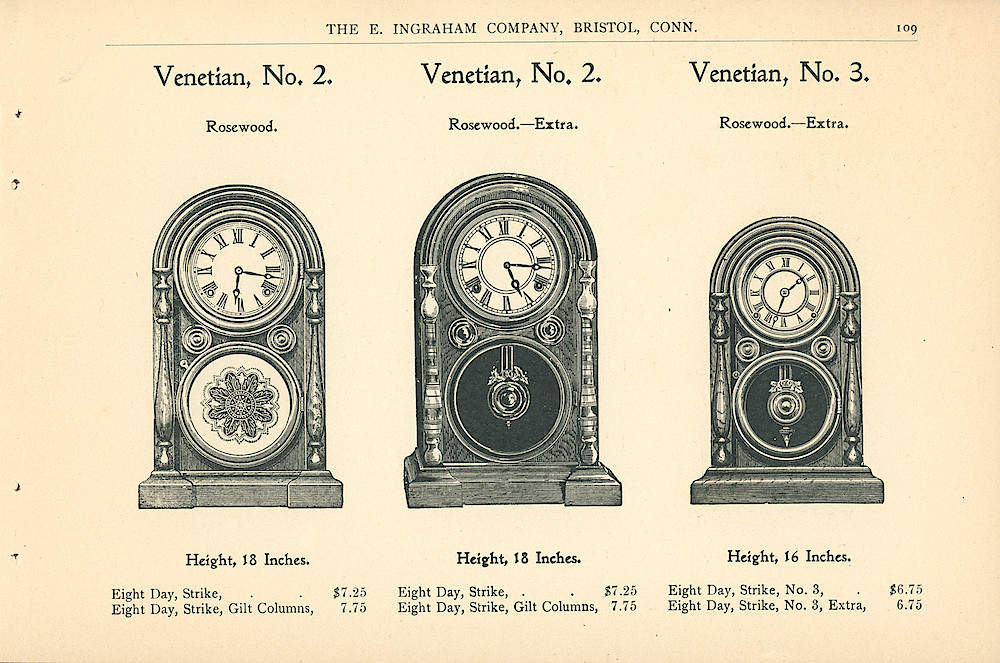 Ingraham Clocks 1899 - 1900 > 109