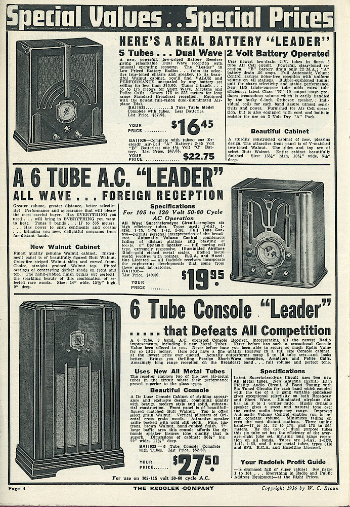 Radolek 1936 Catalog > 4