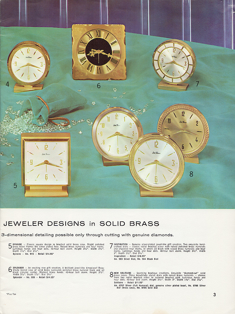 Seth Thomas 1965 Catalog > 3