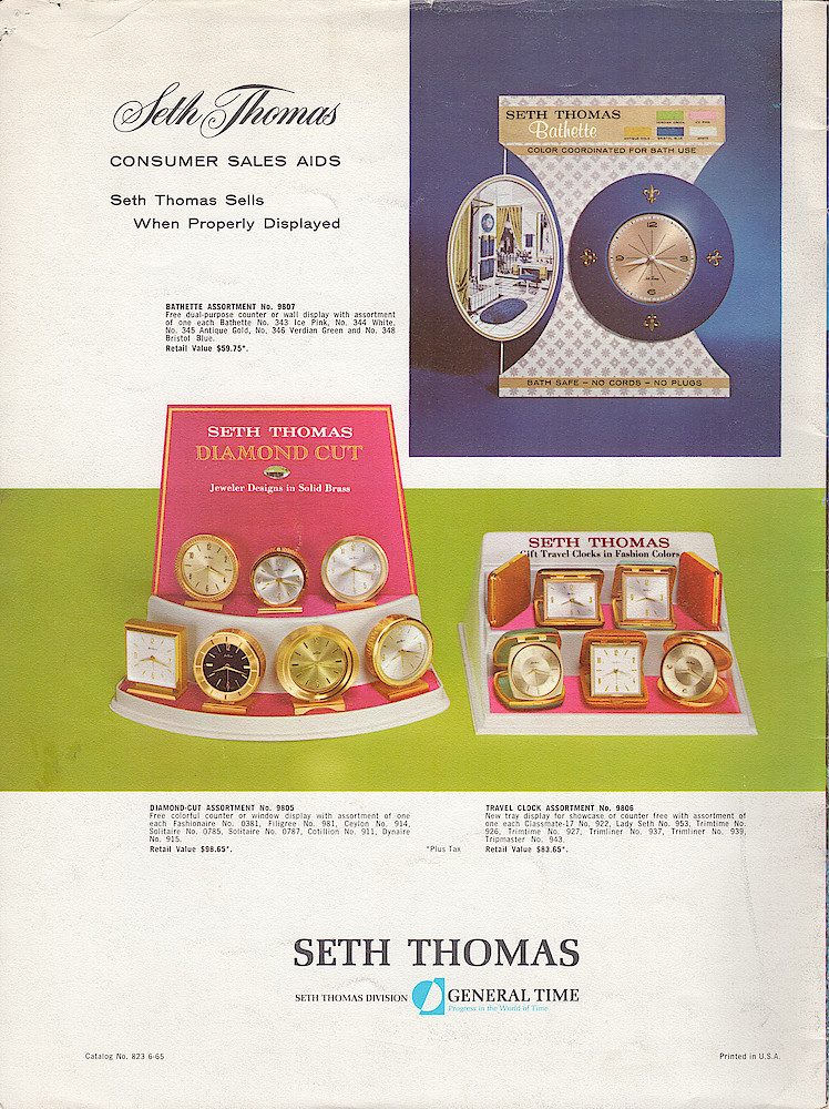 Seth Thomas 1965 Catalog > 20