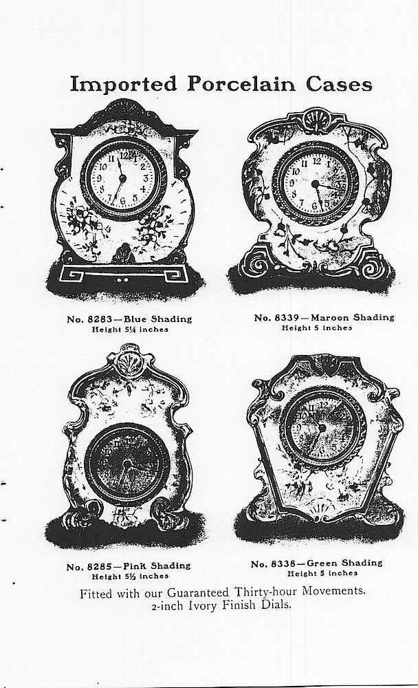 Western Clock Mfg. Co. 1901 Catalog > 10