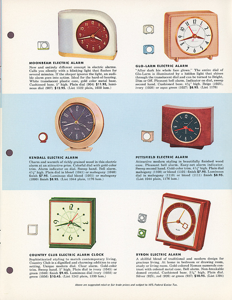 1955 Westclox Catalog > 3