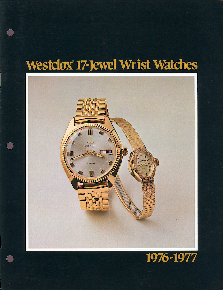 Westclox 17-Jewel Wristwatches, 1976 - 1977 > 1