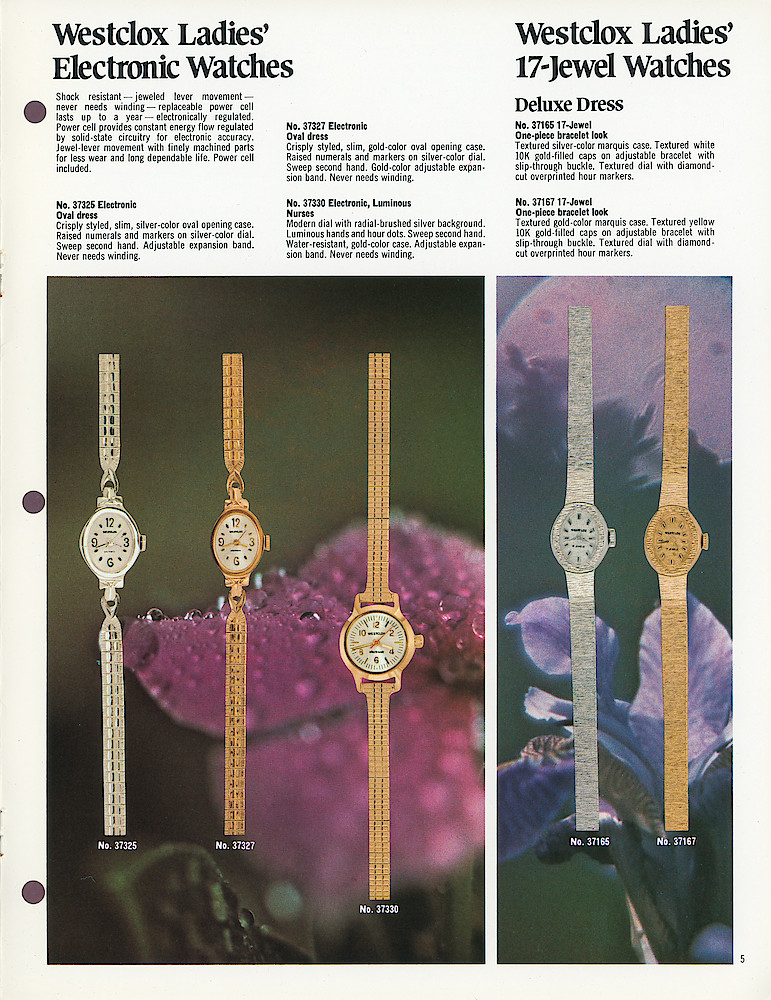 Westclox 17-Jewel Wristwatches, 1976 - 1977 > 5