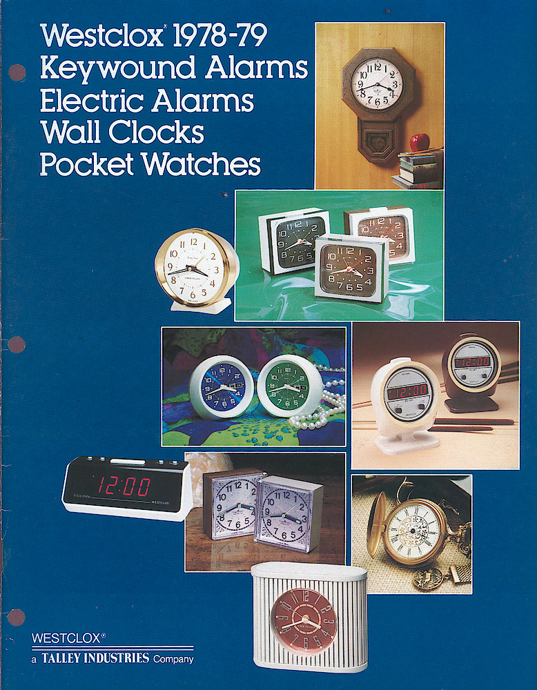 1978 - 79 Westclox Keywound alarms, Electric Alarms, Wall Clocks, Pocket Watches > 1