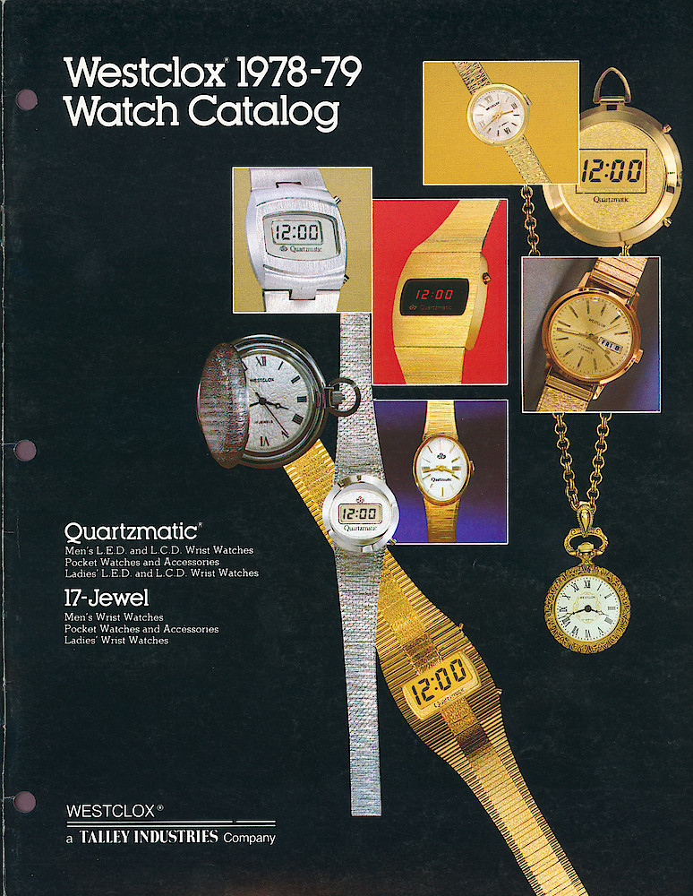 Westclox 1978 - 79 Watch Catalog, Quartzmatic and 17-Jewel > 1