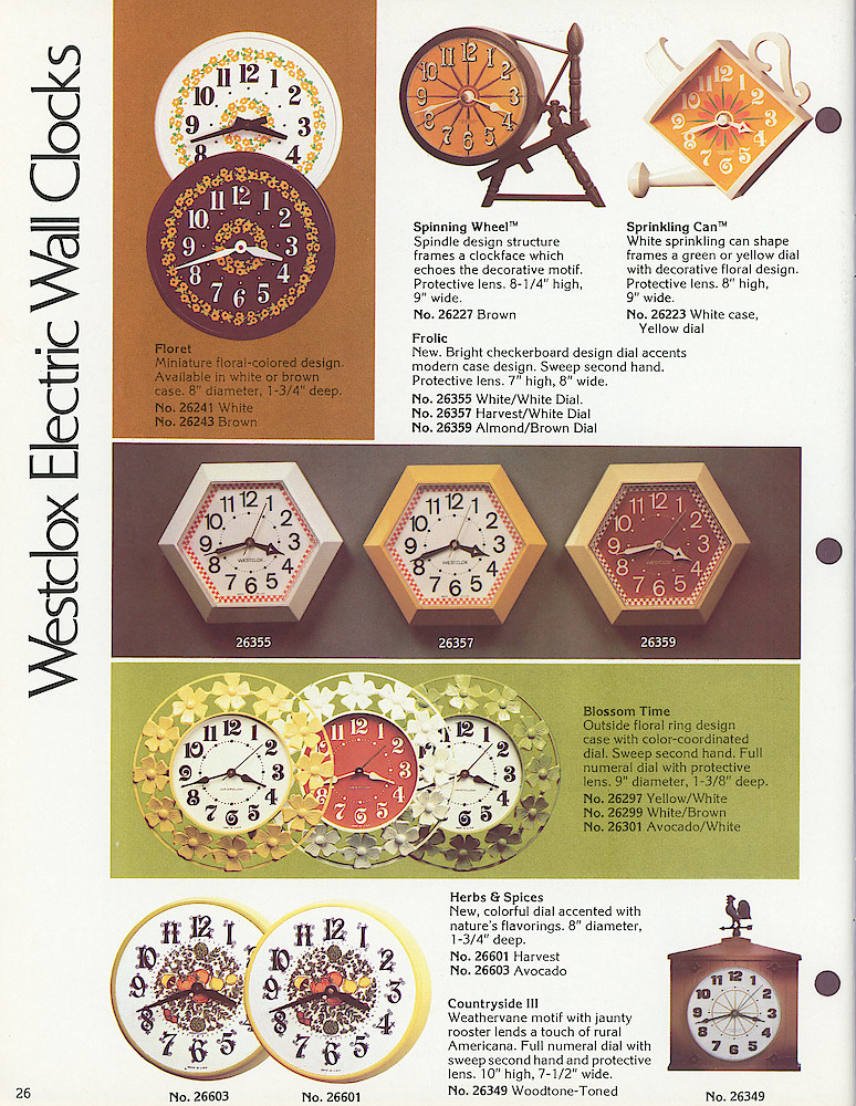 Westclox 1979 - 80 Catalog > 26
