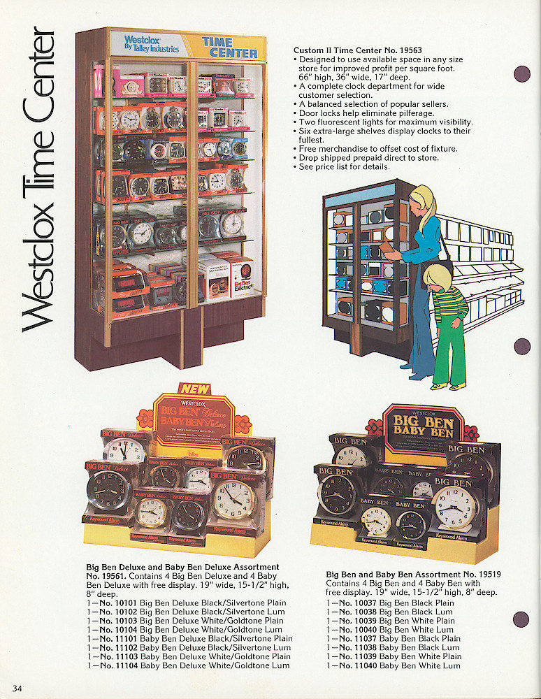 Westclox 1979 - 80 Catalog > 34