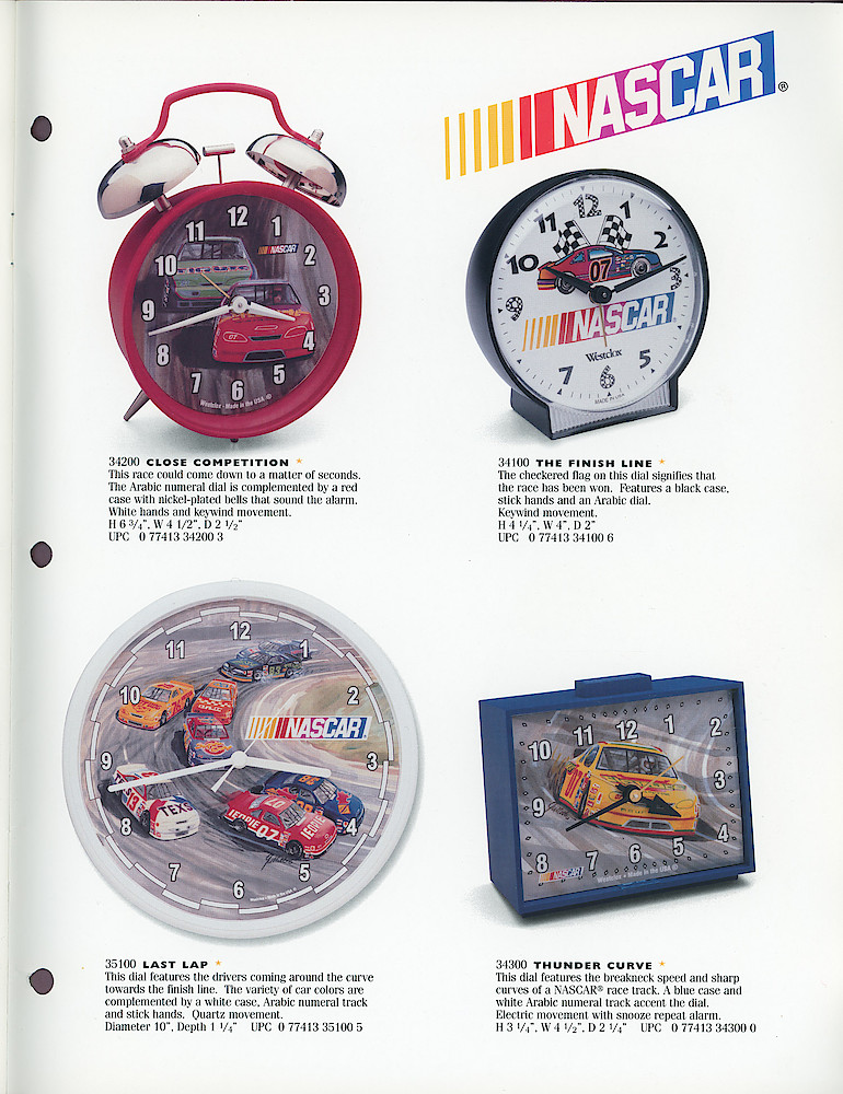 Westclox 1996 Catalog > 39