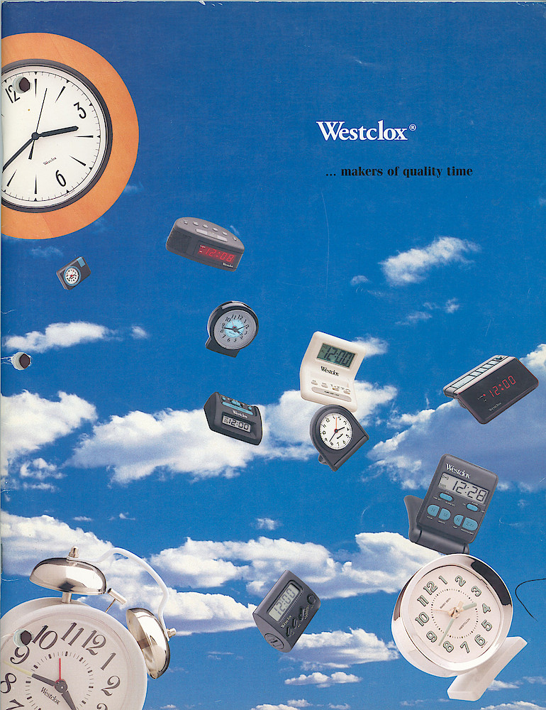 Westclox 1996 Catalog > Front Cover
